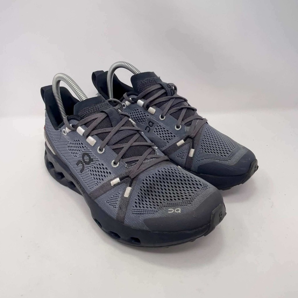 On Cloudsurfer Trail Women's 9 Eclipse Black Running Shoes 3WE10100264 Comfort